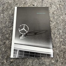 Original 1992 Mercedes-Benz Model Line Sales Fold Out Brochure