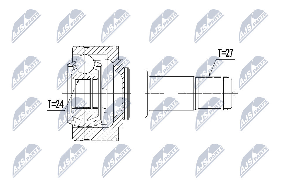 Fits NTY NPW-BM-057 INNER CV JOINT ⭐UK Stock⭐ - Image 8