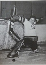 HOCKEY PHOTO PRINT BOSTON BRUIN FRANK BRIMSEK BOSTON BRUINS GOALIES 