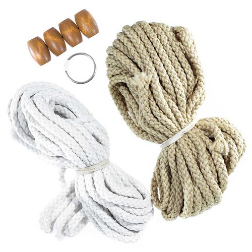 Macramé Plant Hanger Kit Beginner Project DIY Plant Wall Hanging by Craft County - Picture 2 of 4