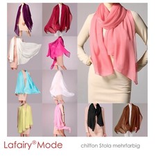 chiffon Stola Schal Tuch f. Hochzeit Party Brautkleid/Abendkleid Lafairy Sale DE
