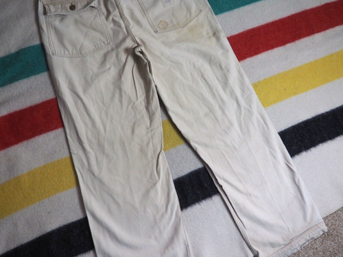 Vintage Y2k 2000er Abercrombie Fitch Militär Fatigues verwaschen 34x31 hellbraun Para Hose Herren - Bild 9 von 11
