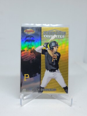 2020 Bowmans Best Nick Gonzales #FFA-NG Franchise Favorites RC-Pirates C7A