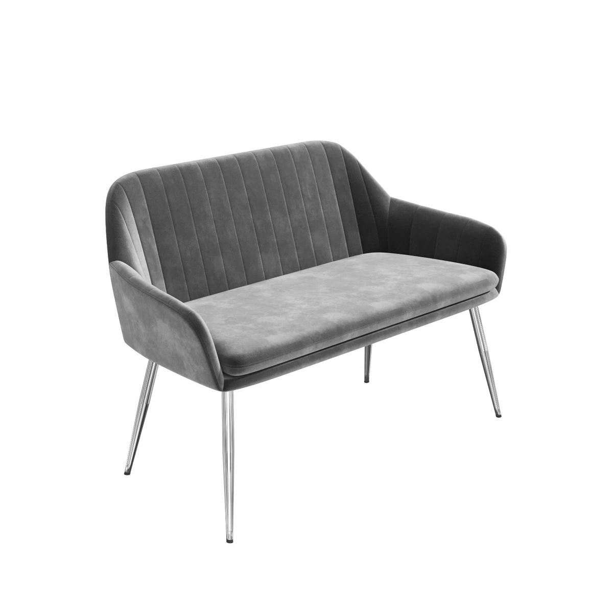 Grey dining sale bench seat
