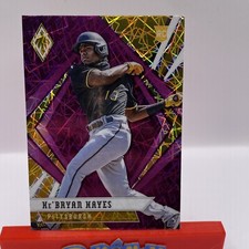 2021 Panini Chronicles KE’BRYAN HAYES PURPLE VELOCITY PHOENIX ROOKIE No. 18 RC