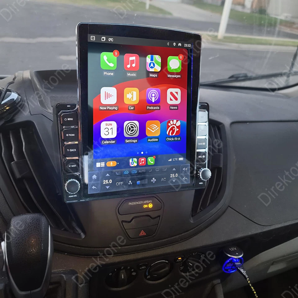 FITS 2015-2019 Ford Transit 150 250 350 Android 13 Carplay Car Stereo Radio GPS - Image 2 of 4