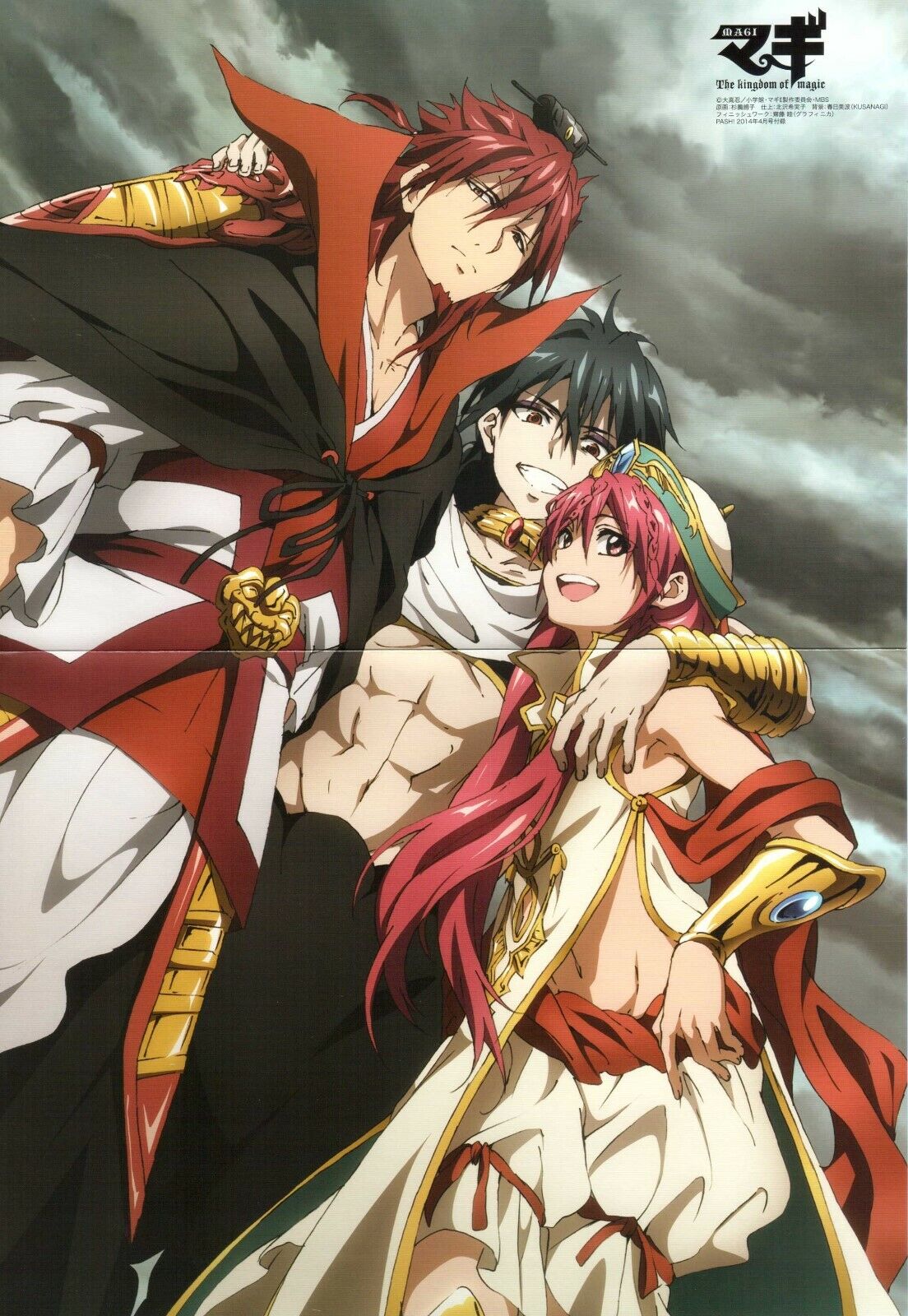  Magi The Labyrinth of Magic Anime Poster (42) Print