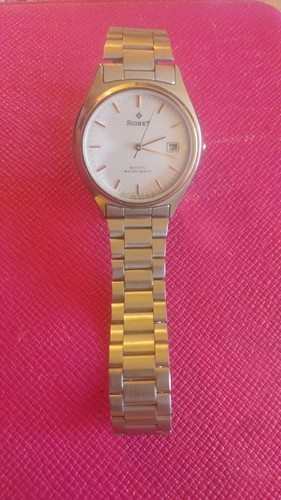 sigent quartz water resistant mens watch
