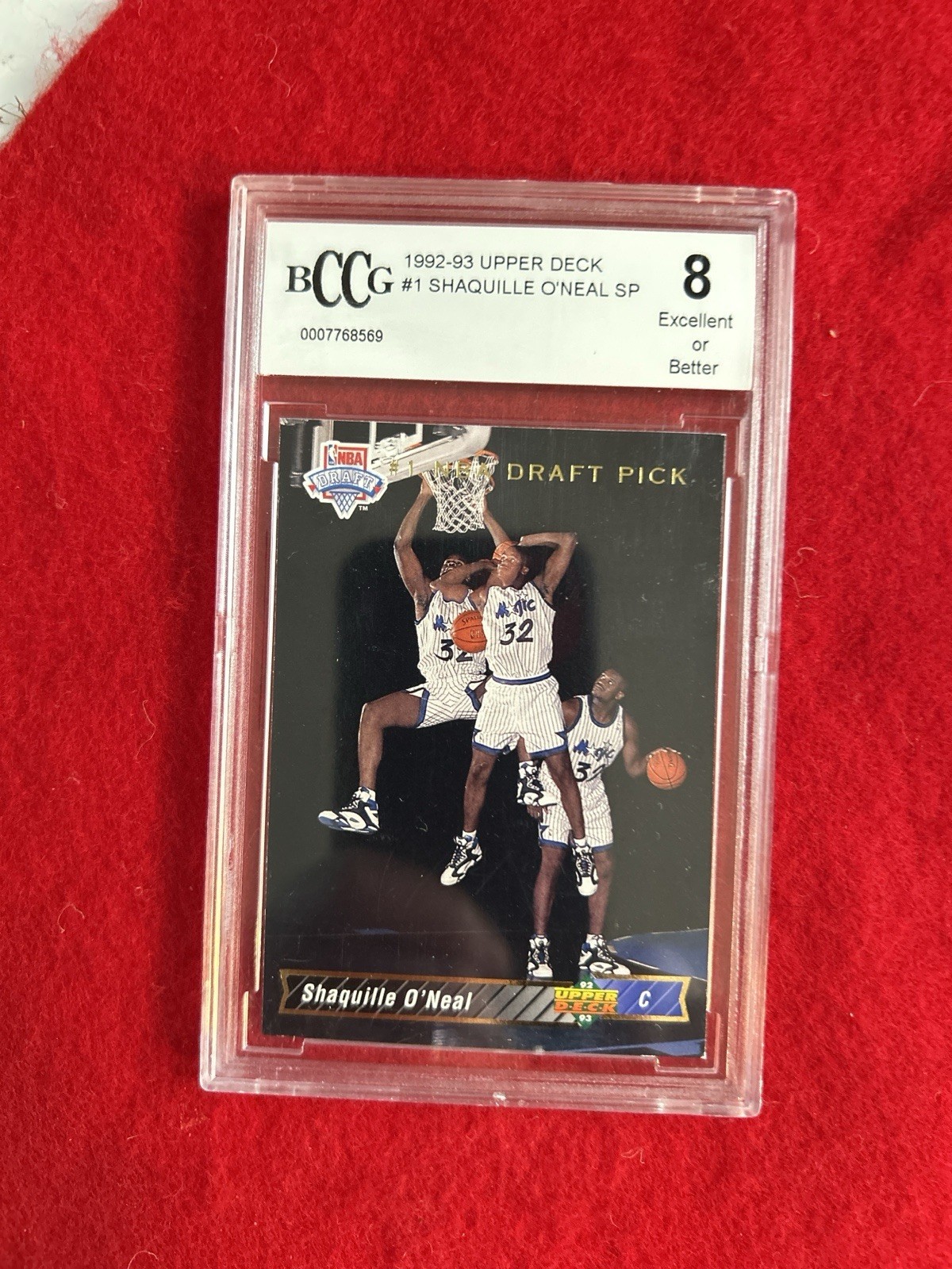 1992-93 Upper Deck - Shaquille O'Neal #1 (RC) Basketball LA Lakers Orlando Magic