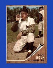 1962 Topps Set-Break # 88 Ralph Houk Mgr EX-EXMINT *GMCARDS*