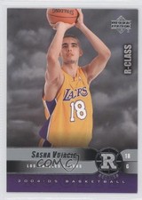 2004-05 Upper Deck R-Class Rookies Sasha Vujacic #117 0a1