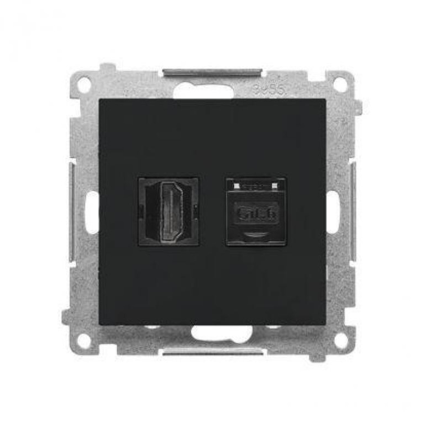 HDMI + RJ45 Female Cat.6. (Module) Simon 55 TGHRJ45.01/149