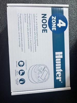 Hunter NODE-400 Battery-Powered Sprinkler Timer 4-Zone