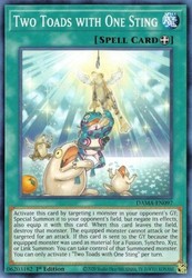 Two Toads with One Sting DAMA-EN097 Dawn of Majesty 1st Edition Common