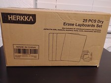 NEW Herkka 25 Pc Dry Erase Lapboards Schools Clubs