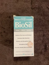 Natural Factors Biosil Skin, Hair, Nails - 60 VCapsusles Bb 10/2025