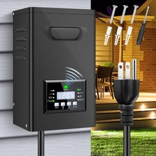200W Low Voltage Landscape Transformer, Landscape Lighting Transformer