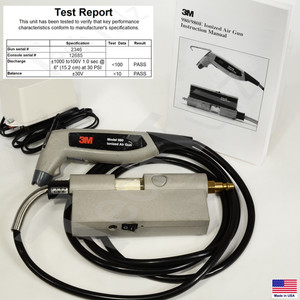 3M 980 Cleanroom-rated Ionizing Blow-off Gun + Test Report