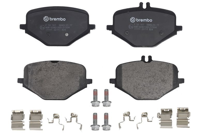 BRAKE PAD SET DISC BRAKE P 50 167 FOR MERCEDES-BENZ M256.930 256.830 3.0L 6cyl - Image 14