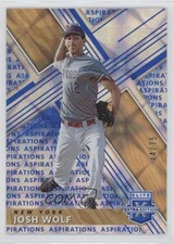 2019 Panini Elite Extra Edition Aspirations Blue 44/75 Josh Wolf #53 1j6