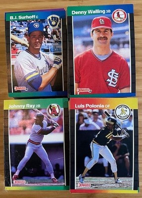 1989 Donruss Pick & Choose - 221-440 - Complete Your Set