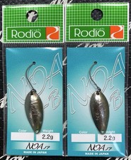 Rodio Craft NOA-B 2.2g Gremlin Akasaka Fishing Tackle Original Color 2 Piece