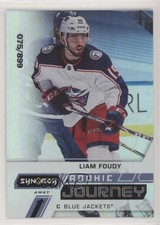 2020-21 Upper Deck Synergy Rookie Journey Away 75/899 Liam Foudy #RJ-LF 00em