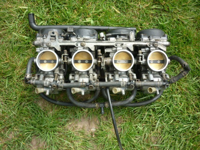 KAWASAKI ZZR 1100 C OR D SERIES FULL POWER COMPLETE SET OF CARBURETTORS