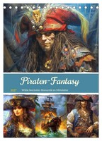 Piraten-Fantasy. Wilde SeeräUber-Romantik Im Mittelalter (Tischkalender 2027 DIN