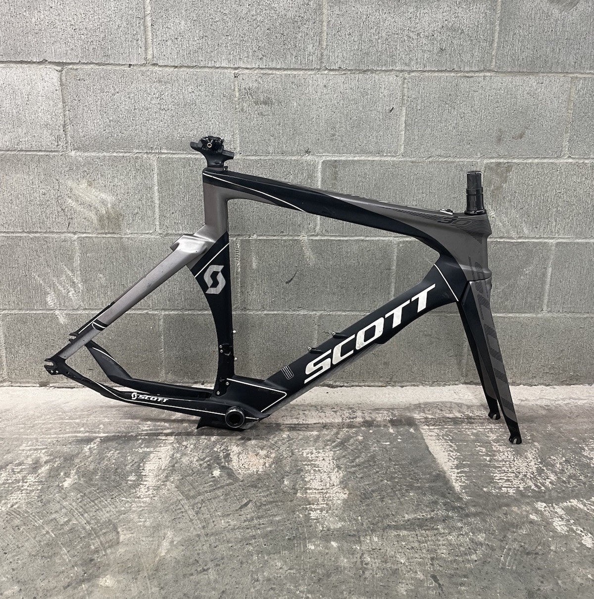 Scott Plasma 230 Carbon Frameset – Size 56cm (Large) – Tri/TT