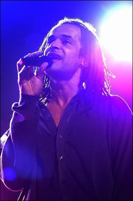 Yannick Noah Performs Live Arena Geneva Switzerland December 13 2003 Old Photo 4