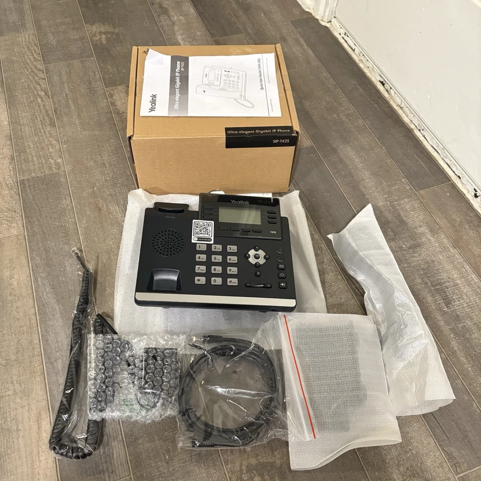 Yealink SIP-T42S Ultra-elegant Gigabit IP Phone New In Box Business Phone - Image 3 of 4