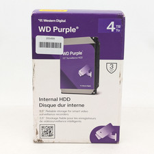 Western Digital Purple 4TB Surveillance Internal Hard Drive 3.5" 256MB Cache