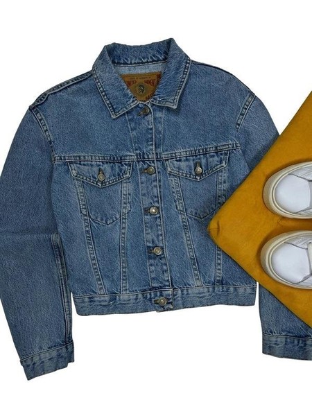 Women Diesel Jacket Navy Cotton 38 / M / 46 #7HWQ