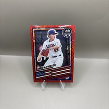 2026 Panini Stars & Stripes USA Ryan McPherson Red Power Prizm /149 #12