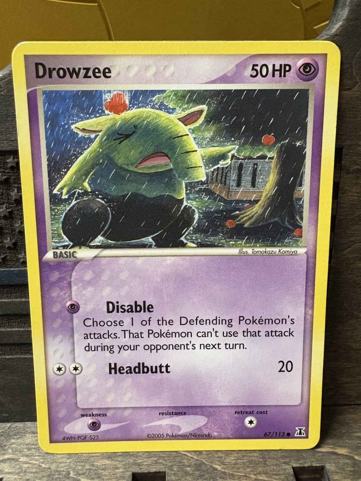 Drowzee Common Delta Species 67/113 NM Tomokazu Komiya