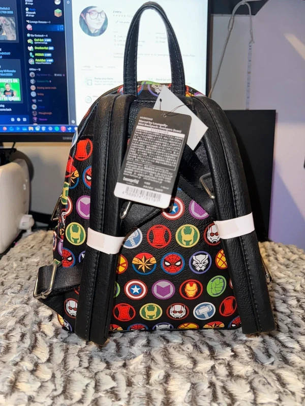 Marvel Avengers icons Loungefly mini backpack - Japan limited edition exclusive image 3