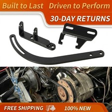 Swp Short Water Pump Alternator Bracket Kit For Chevy Sbc 283 305 327 350 Black