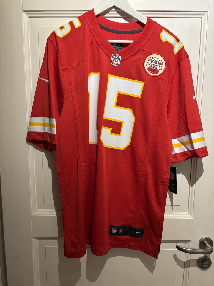 Nike NFL Players Jersey Kansas City Chiefs Patrick Mahomes 15 Rot Trikot Gr M - Bild 3 von 4