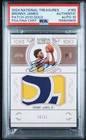 2024 National Treasures #162 Bronny James Rookie Patch Gold /10 Psa/Dna Auto 10