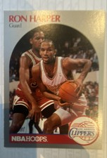 Ron Harper 1990-91 NBA Hoops NBA Basketball card Clippers #146