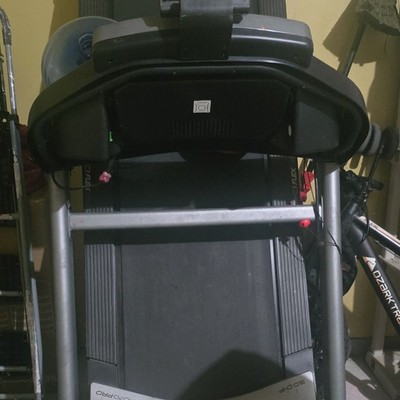 ProForm 30 CHP Electric Treadmill Black Gray Incline Adjustment