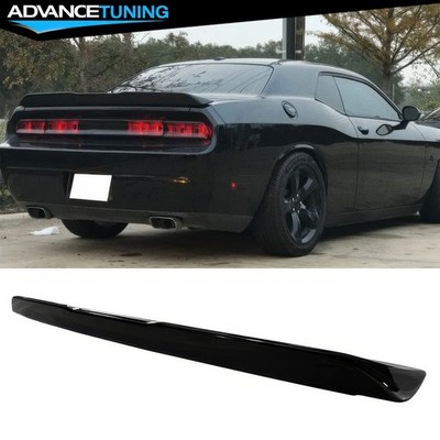 Fits 08-23 Dodge Challenger OE Style Rear Trunk Spoiler Wing ABS Gloss Black