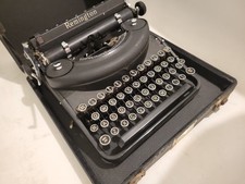 Antique 1930s Remington Noiseless Deluxe Typewriter thumbnail