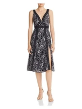 KEEPSAKE Womens  Sleeveless Below The Knee Fit + Flare Dress