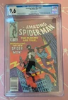 Amazing Spider-Man #252 CGC 9.6 White Pages Canadian Price Variant Newsstand
