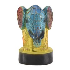 Image of Animal Table Lamp Dyed Resin Elephant Lamp Desktop Night Light Table Night3127