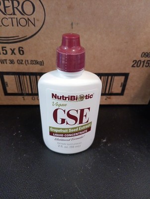 Vegan GSE Grapefruit Seed Extract, Liquid Concentrate, 100 mg, 2 fl oz (59 ml)