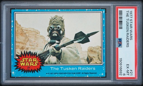 1977 Topps Star Wars #21 The Tusken Raiders — PSA 6