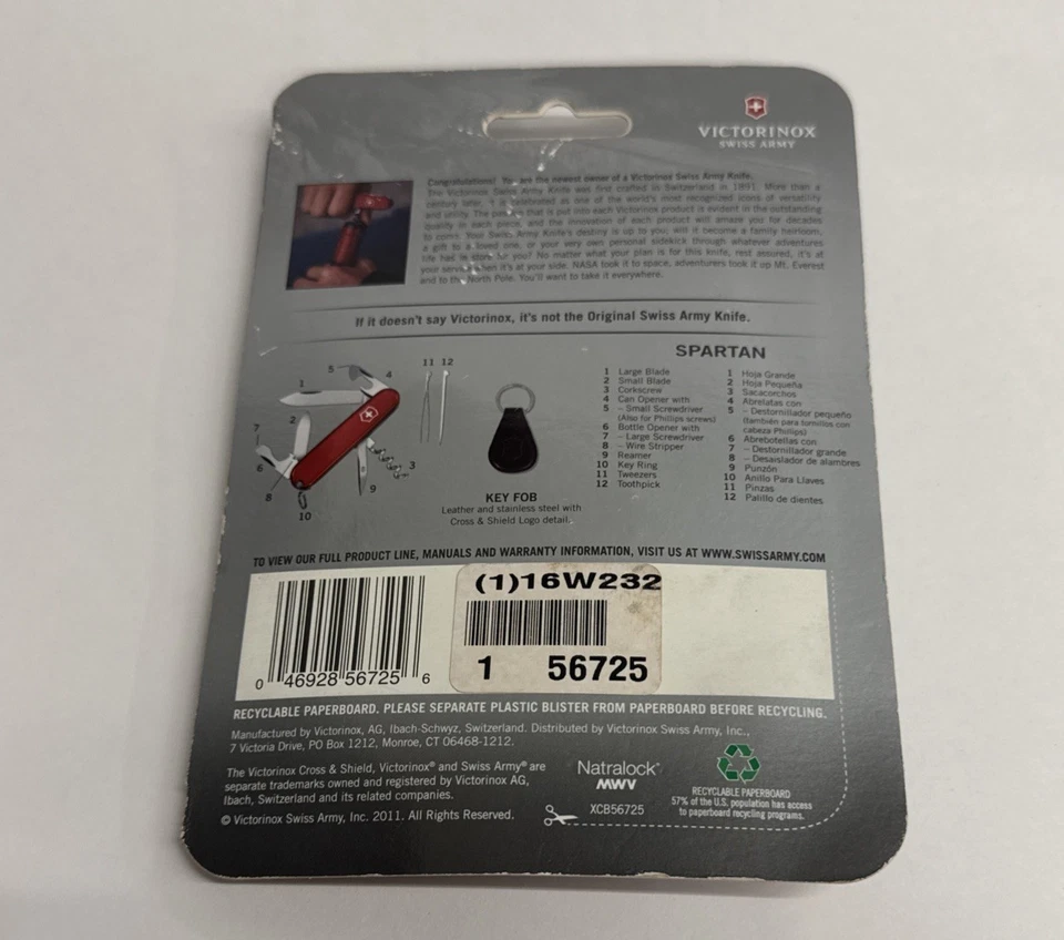 Новый Victorinox оригинальный швейцарской армии мульти инструмент карман мульти инструмент красный - Изображение 2 из 3